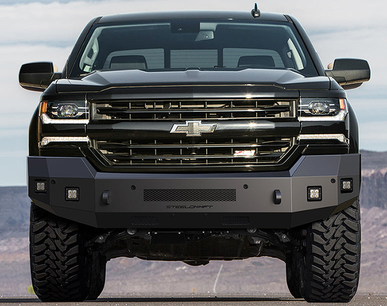 2016-2018 Chevy Silverado 1500 FRONT Bumper: FORTIS Series Bumper Steelcraft   