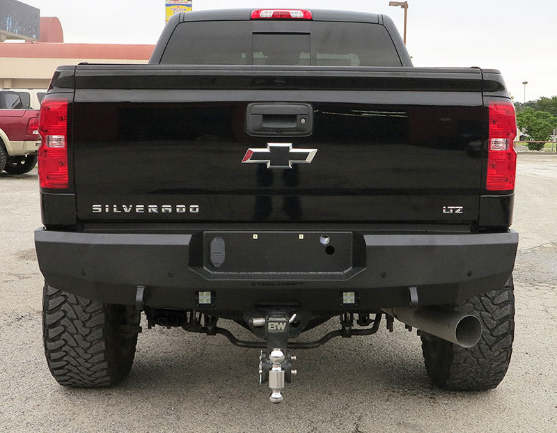 2011-2019 Silverado/ Sierra 2500/3500 REAR Bumper: FORTIS Series Bumper Steelcraft   